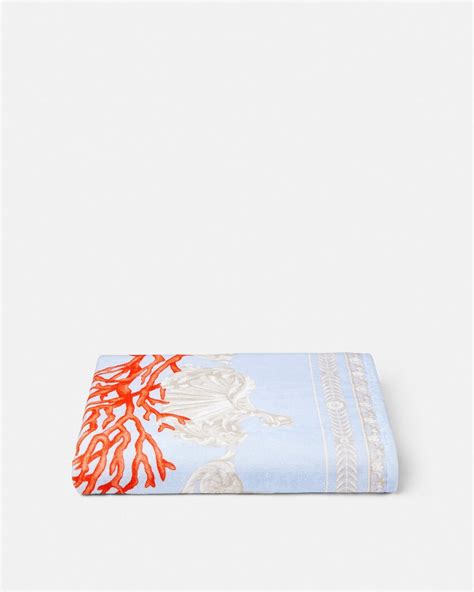 Shop Versace Barocco Beach Towel 